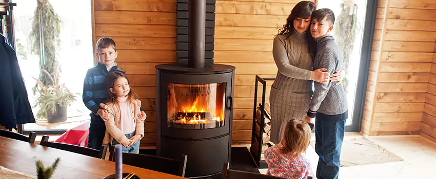 Morso Cast Iron Fireplace Insert Installation in Cumberland, Maryland