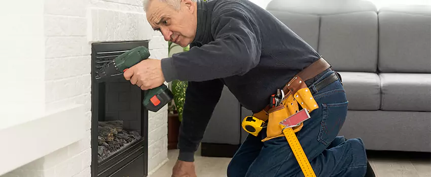 New Indoor Fireplace Installation in Cumberland, Maryland