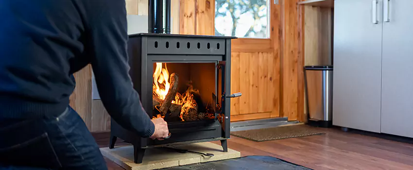 Open Hearth Wood Fireplace Installation in Cumberland, MD