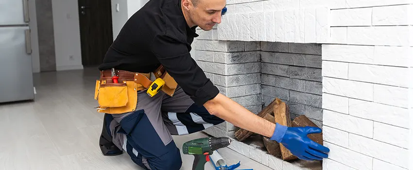 Fireplace Damaged Damper Frame Repair Services in Cumberland, Maryland