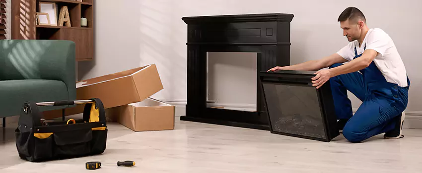 Old Rusted Metal Fireplace Repair And Replacement in Cumberland, MD