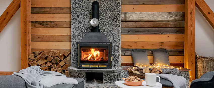 Thelin Hearth Products Direct Vent Gas Stove Fireplace Inspection in Cumberland, Maryland