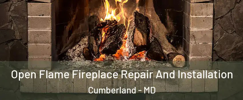  Open Flame Fireplace Repair And Installation Cumberland - MD